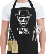 Kaidouma Funny Grill Aprons for Men Dad - Chef Cooking Grilling BBQ Apron | The Grillfather, Cotton, Adjustable, 2 Pockets, 40" Long Ties, Husband Dad Papa Gifts for Birthday Father's Day Christmas - Image 12