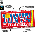 Tonys Chocolonely thirty two percent cacao chocolate block details