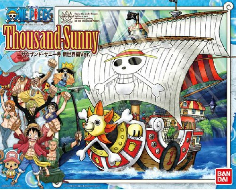 Bandai Spirits Thousand Sunny New World ship side angle display