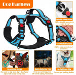 LOBEVE No Pull Dog Harness, Collar & Leash Set | Includes Dog Seat Belt, Collapsible Bowls & Poop Bag Dispenser. Ideal for Training, Walking, Hiking. Fits Small to Large Dogs(Pink-M) - Image 13