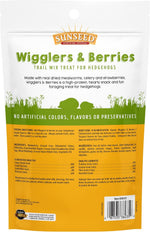Sunseed high protein hedgehog trail mix packaging detailing full ingredient benefits