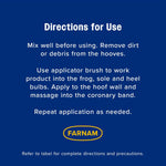 Farnam Rain Maker Triple Action Hoof Moisturizer & Conditioner, Protection Against Dry Weather, Cracks, Splits, Contracted Heels, 32 fl oz - Image 9
