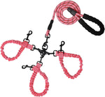 USA imported Y-ANNJYA brand orange multiple dog leash extension pack