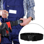 Eforcase tactical belt close up of plastic quick release buckle