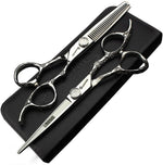 Sharonds professional stainless steel haircut scissors packaging view