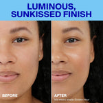 Supergoop! SPF primer applied on skin model