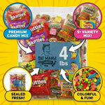 Pisoka 1 lb bulk candy bag with individually wrapped sweets