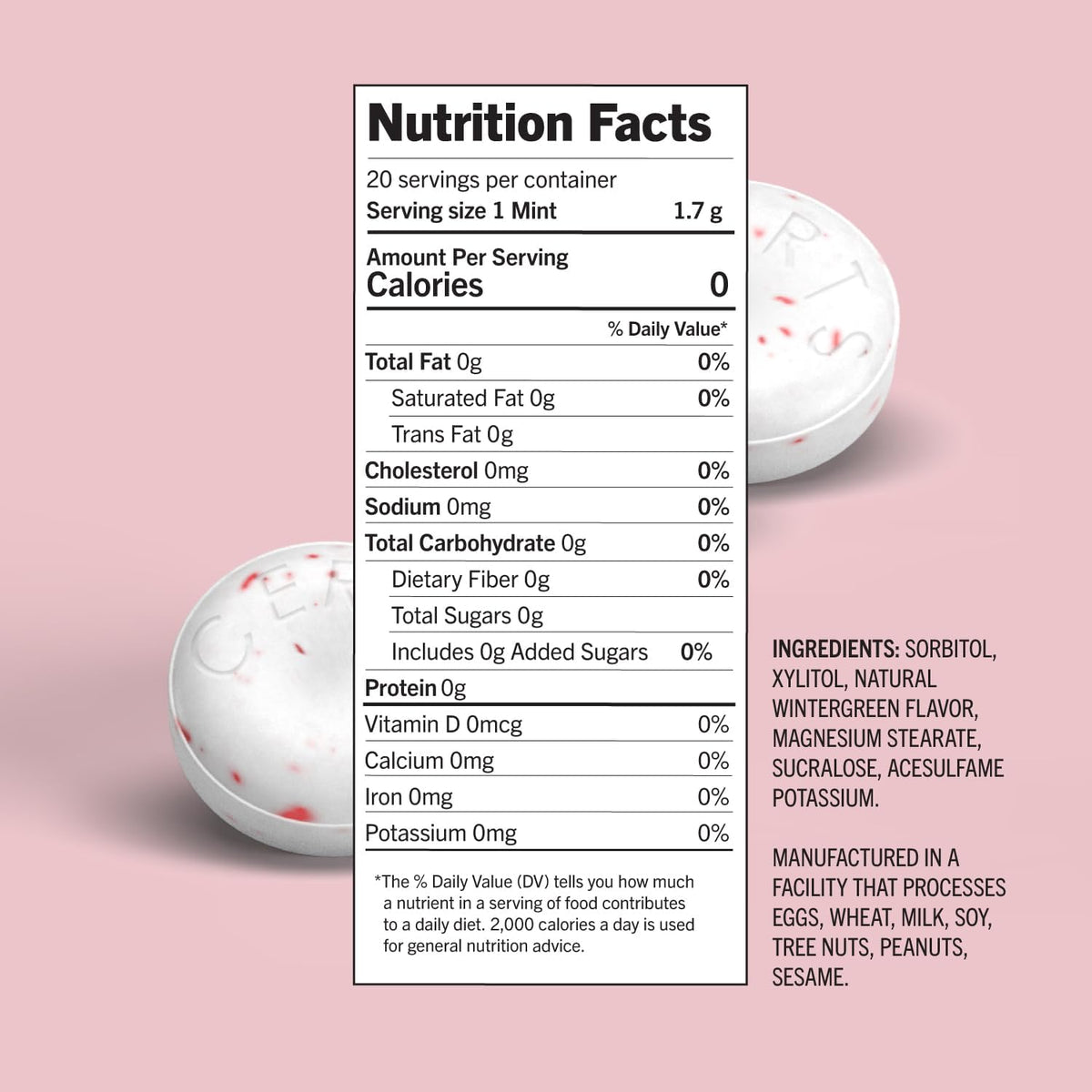 Certs Cinnamon breath mints pocket friendly package details