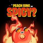 Imported USA Fweygo peach rings snack bag