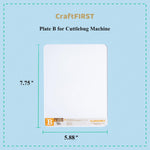 CraftFIRST replacement B plates pack of two transparent view