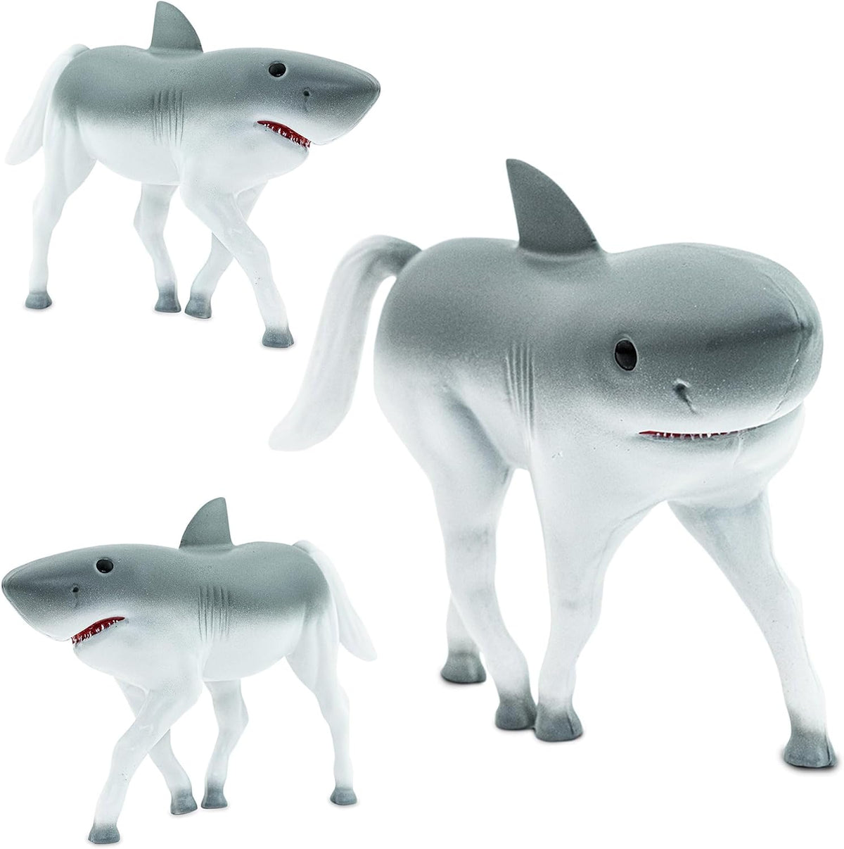Randimals Hork Horse & Shark Hybrid Plush Stuffed Animal, 15in | Soft huggable horse-shark hybrid plush, 15in - premium quality, ages 3+ - unique imaginative gift for kids, safe & durable - Image 10