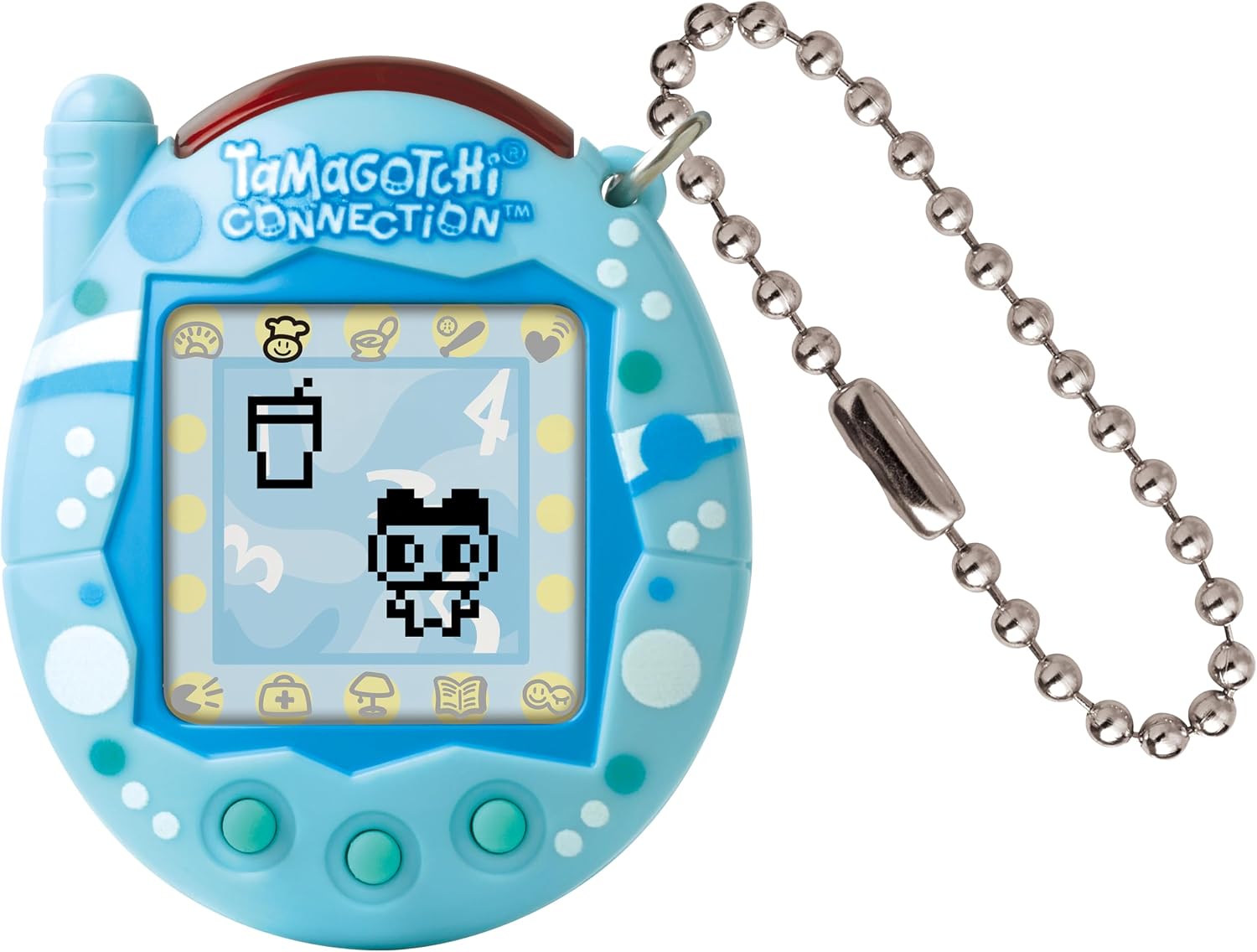 Tamagotchi connection bubbles front view electronic pet