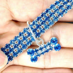 SUPVOX adjustable kitten bling choker necklace side angle