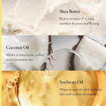 Bliss Vegan Skincare Body Butter set showing product texture