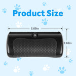 Adiwo pet grooming tool being used to remove undercoat fur from a golden retriever.
