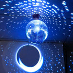 CCGGAD electric disco spinner plugged in for parties
