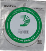 D'Addario single string displayed on flat surface