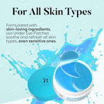 Bloomora skincare set for dark circles and puffiness