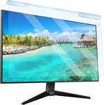 FRONCS Anti Blue Light Screen Filter front view on a desktop computer monitor