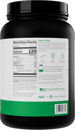 Rule 1 Plant Protein nutritional facts panel label