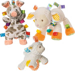 Mary Meyer Taggies baby lamb toy embroidered face details