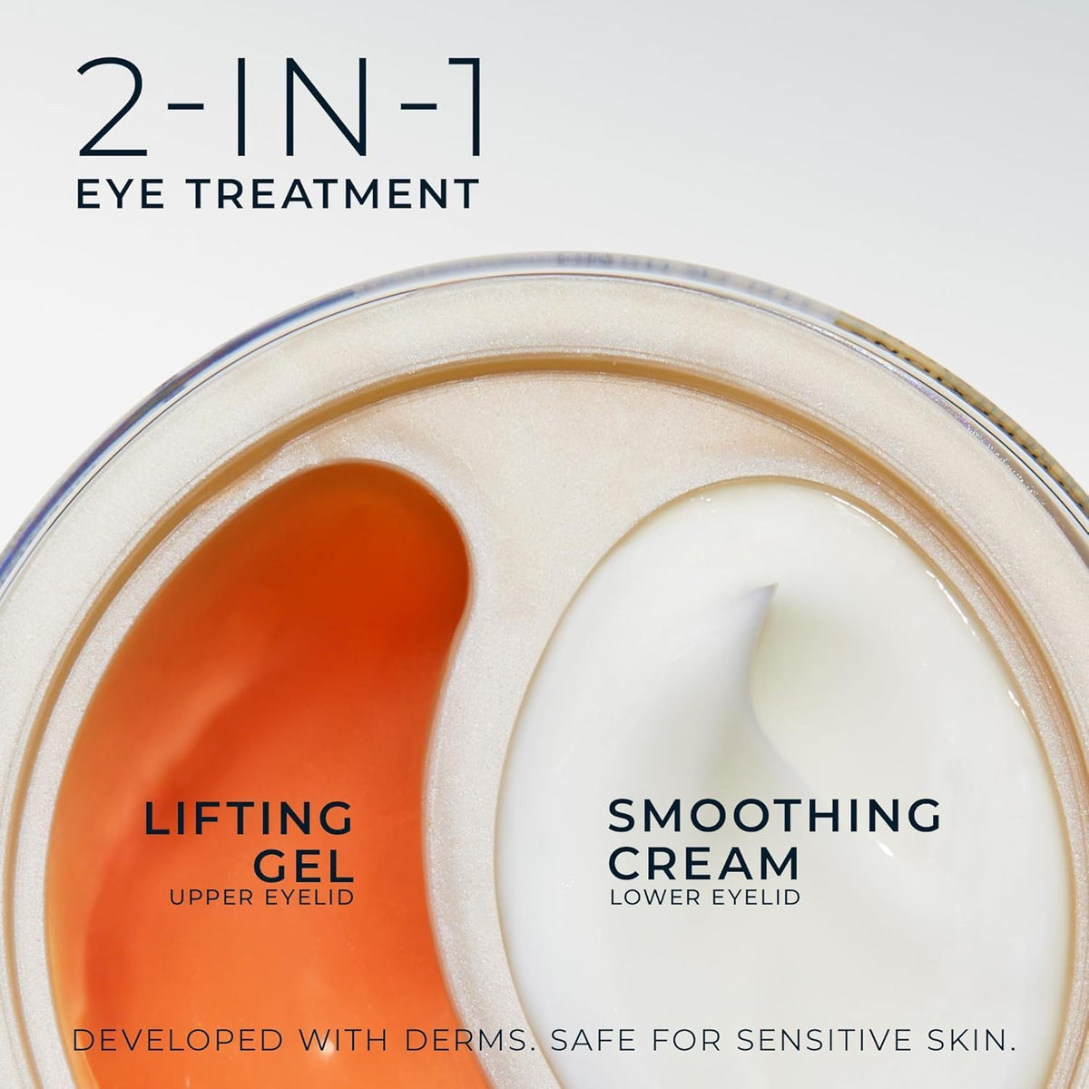 Side profile of Roc Derm Correxion Dual Eye Cream bottle