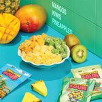 Final Boss snack pouches inside lunch box