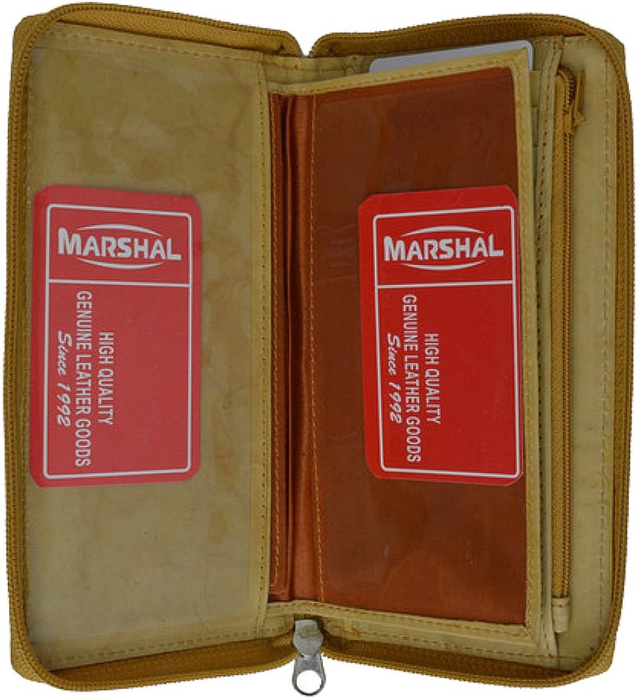 Marshal leather ladies wallet front view