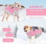 Adjustable elastic cord feature on Aofitee winter dog jacket