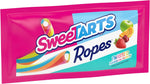 SweeTARTS Ropes snack bag packaging back label with ingredients and nutrition facts