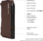 Nudestix creamy eyeshadow pencil texture view