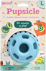 WOOF Party Pupsicle - Long-Lasting Interactive Dog Toys for Boredom - Low-Mess Design - Birthday Gifts for Dogs - Large Dog Toys - Party Pink - Image 9