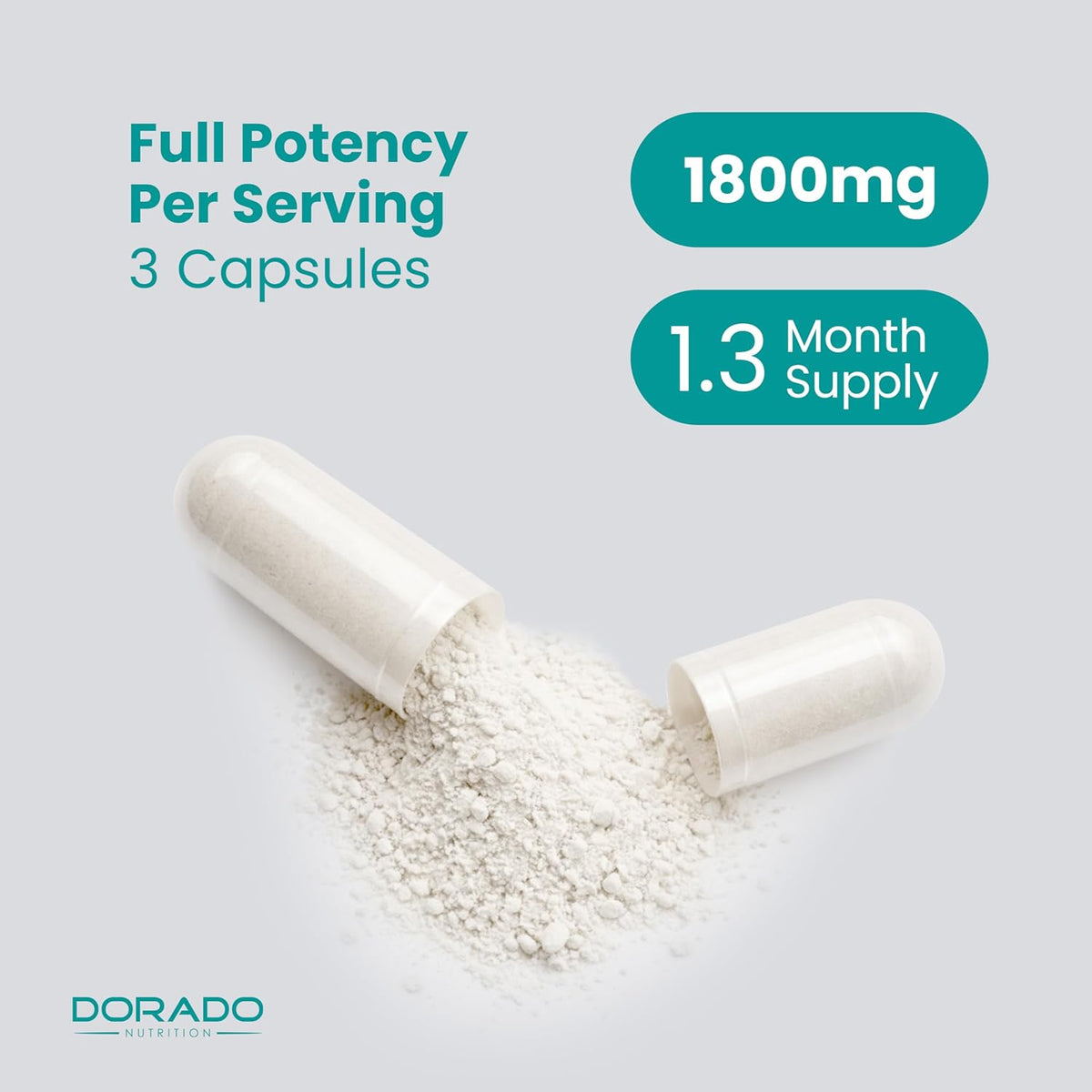 Dorado Nutrition Multi Collagen 120 count bottle side profile