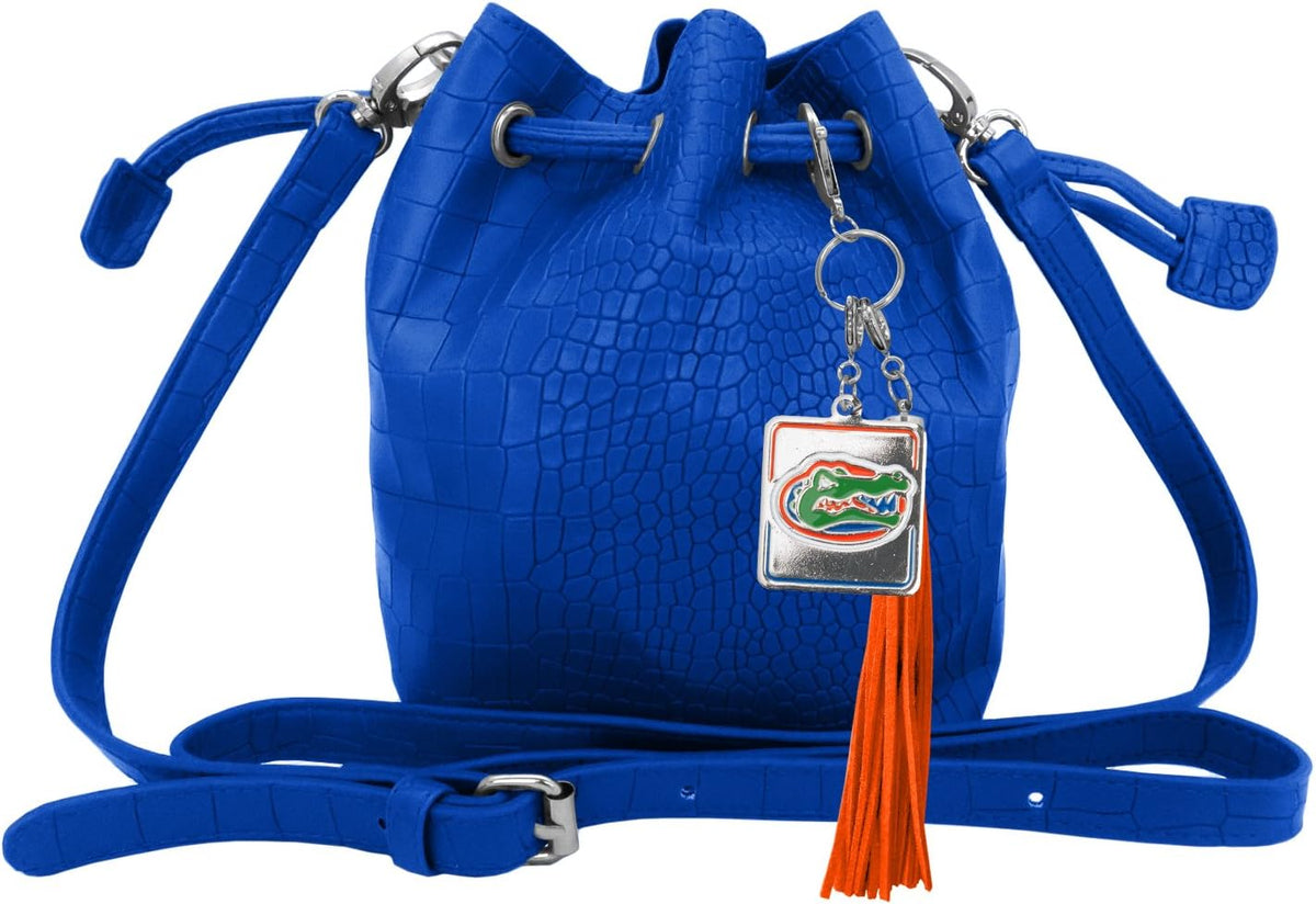 Little Earth Productions NCAA Charming Mini Bucket Bag interior lining view