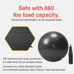 Primasole stability ball used as office chair