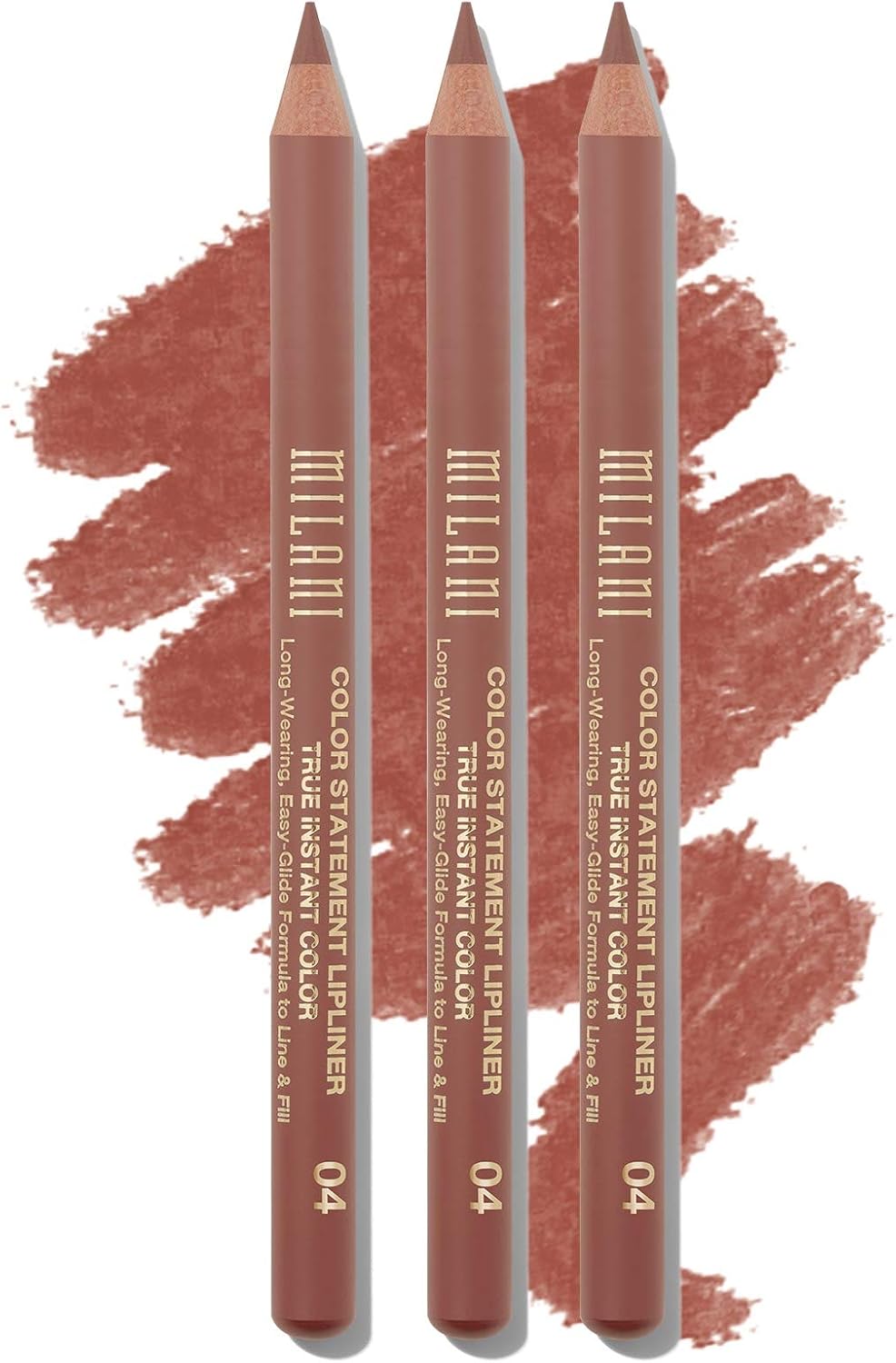 Milani lip liner shade reference for All Natural