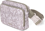Baggallini Modern Belt Bag side profile and zipper compartments