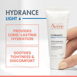 Avène Hydrance light moisturizer tube packaging