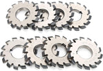 Hilitand involute gear milling cutter front view. Cutting tool.