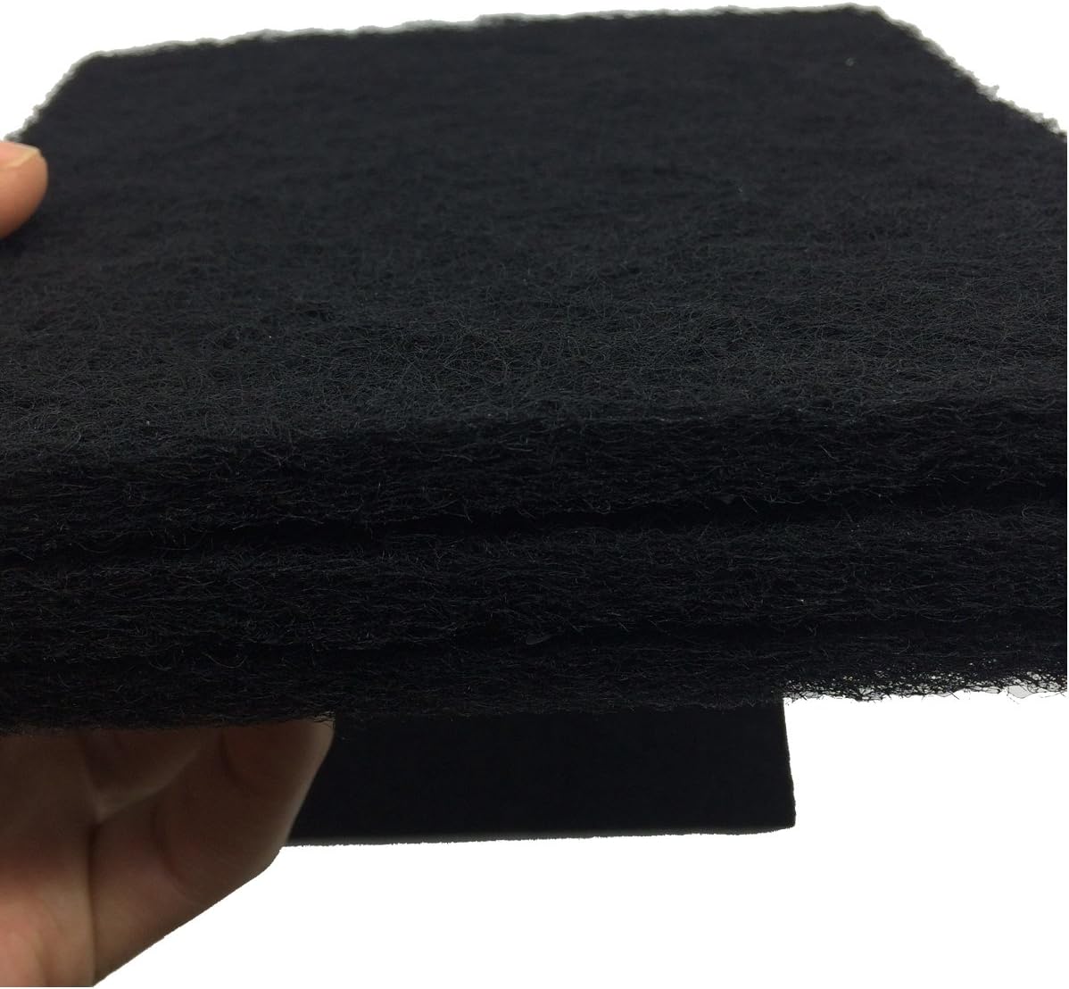 Beacozofu eco friendly activated carbon material filter for indoor cat litter pan boxes.