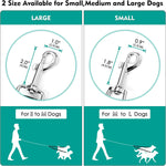 Snagle Paw dual canine walking accessory displaying durable elastic bungee segments