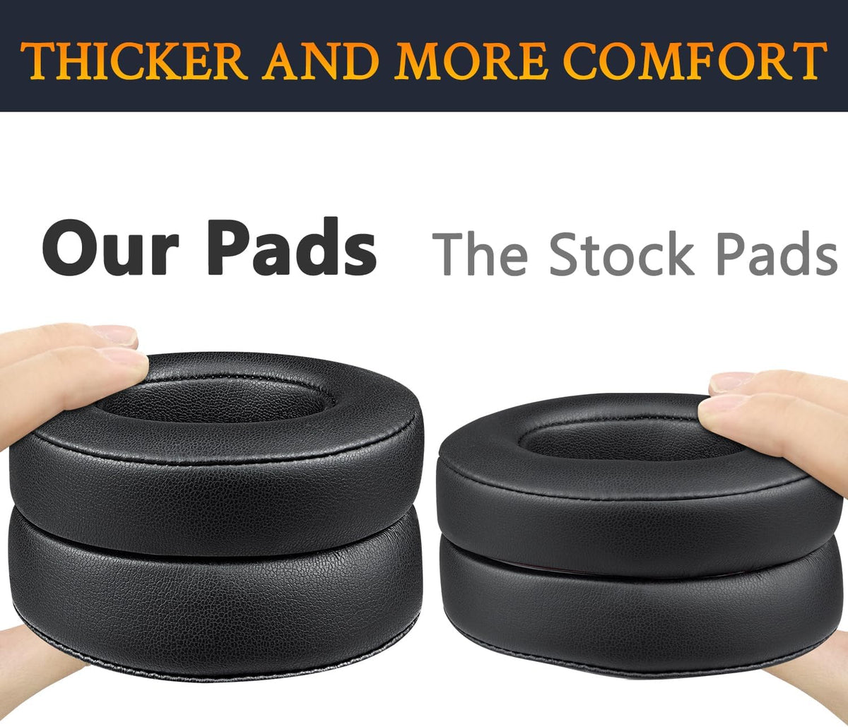 Packed SoloWIT replacement earpads set in retail packaging