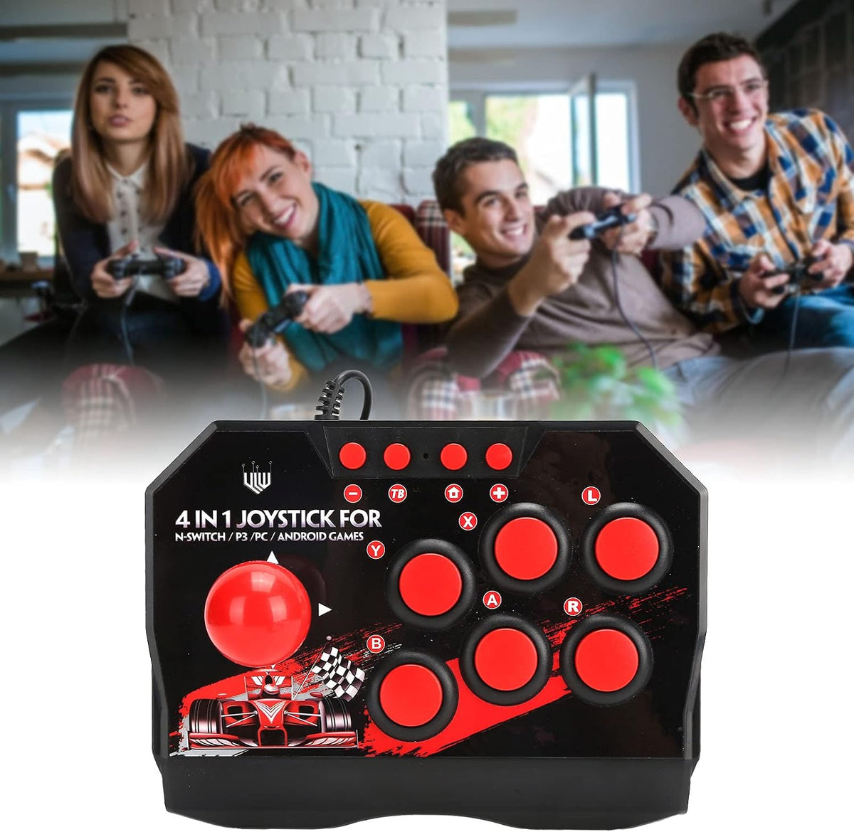 Wooxgehm retro arcade controller packaging box