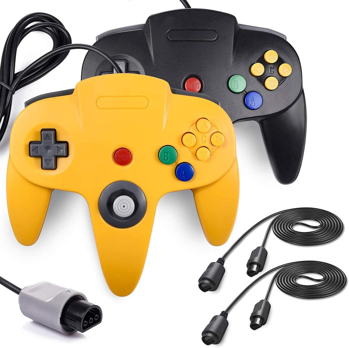 Miadore retro N64 controller bundle packaged set