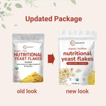 Micro Ingredients fortified nutritional yeast flakes texture close up