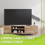 IVYROLL chenille duster head for narrow crevices and corners