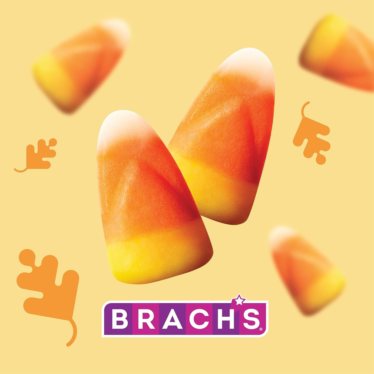 Baked goods decorated with Brach's candy corn