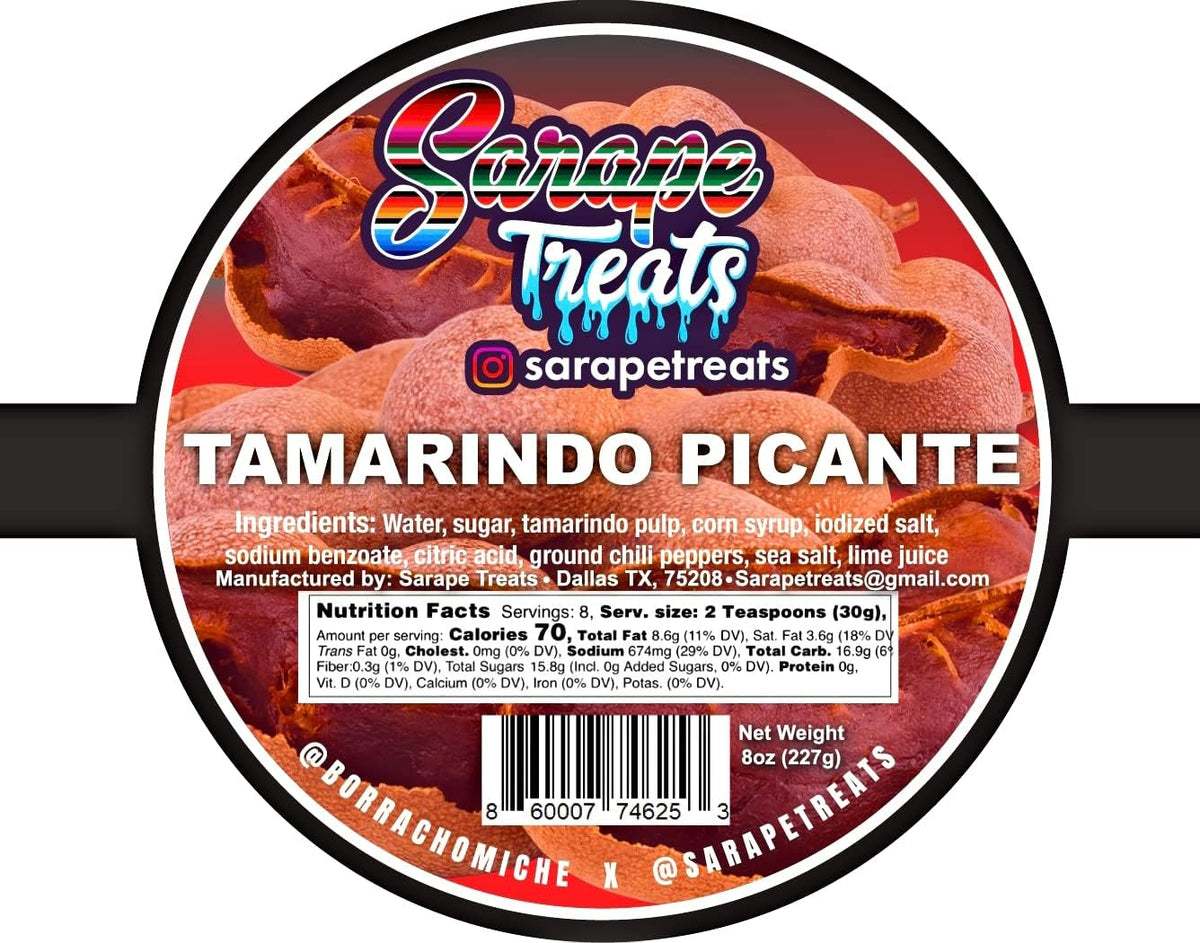 Sarape Treats Chamoy Rim Dip Mexican Tamarind Paste for Drinks, Fruit, Alcoholic Beverages, Candy, and More (Mango) - Image 10