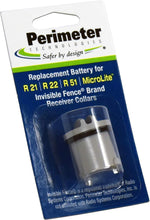 Perimeter Technologies dog collar battery front view