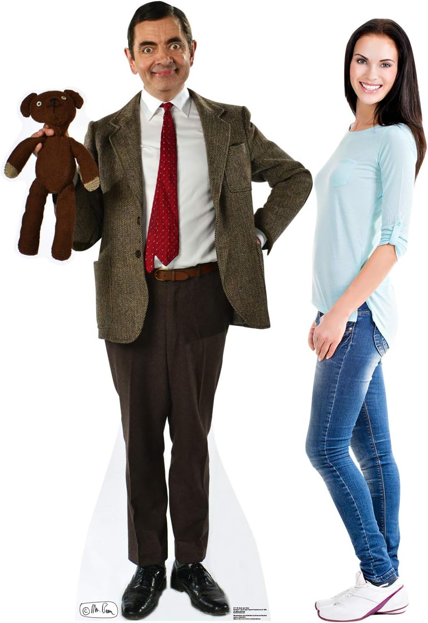 Cardboard People Mr. Bean standee full body height perspective